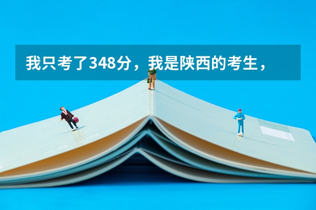 我只考了348分,我是陕西的考生,能上个什么的西安公办大学?
