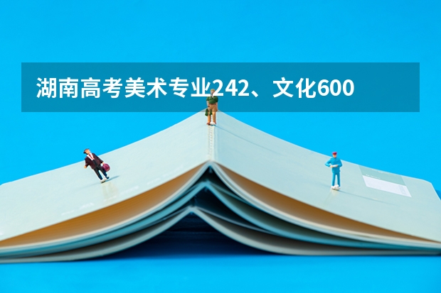 湖南高考美术专业242、文化600能考什么学校？