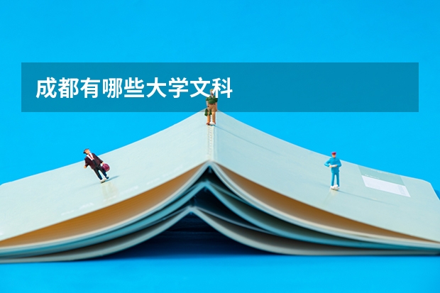 成都有哪些大学文科