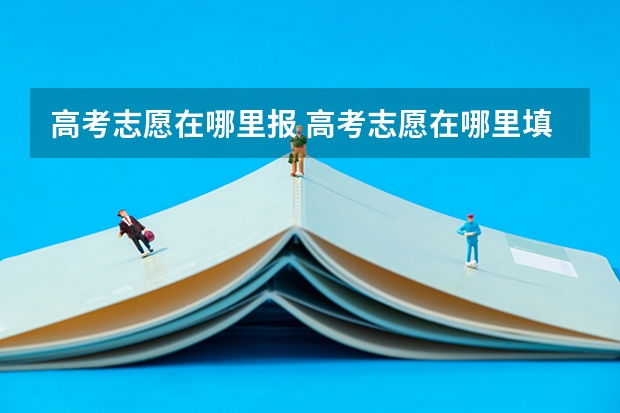 高考志愿在哪里报 高考志愿在哪里填报