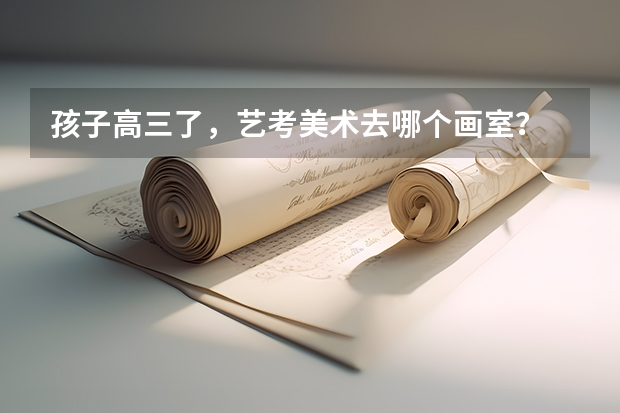 孩子高三了，艺考美术去哪个画室？