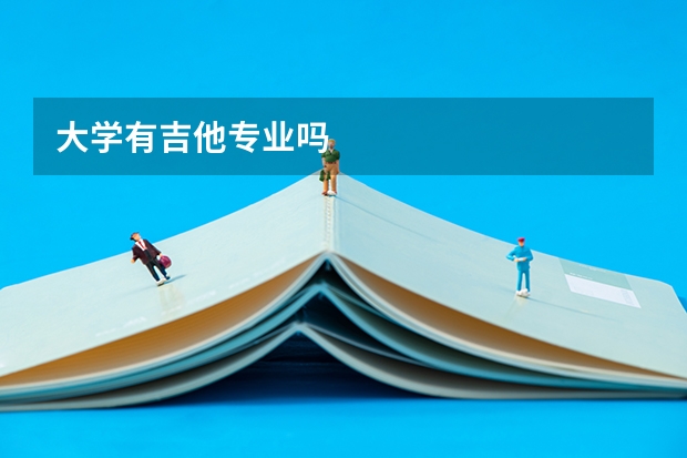 大学有吉他专业吗