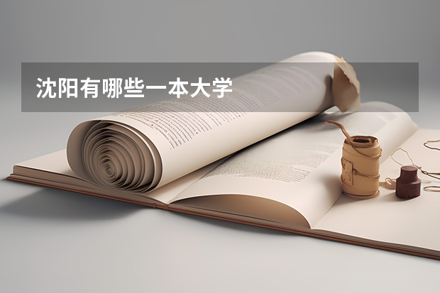 沈阳有哪些一本大学