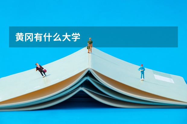 黄冈有什么大学