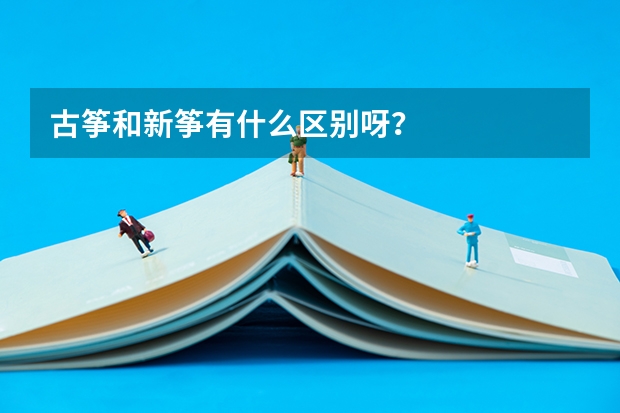 古筝和新筝有什么区别呀?
